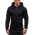 Men Black Hip Hop Mantle Hoodies