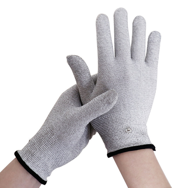 Health Micro-Current Meridian Gloves Massager