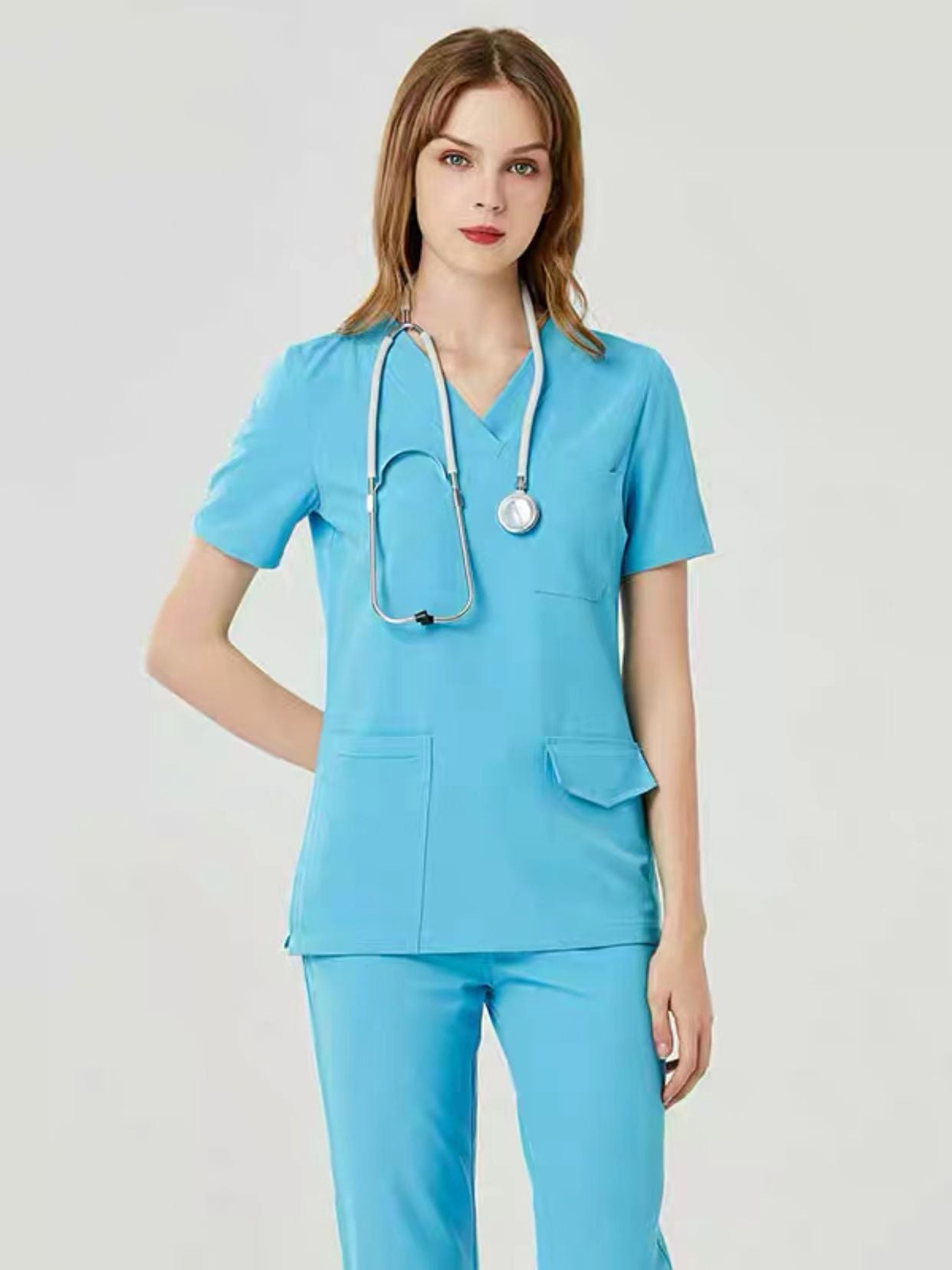 Operating Room Surgical Clothing Short Sleeve Set