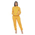 European And American Pure Color Stickers Bags Hoodie With Drawstrings Long Sleeve Sweaters Women&