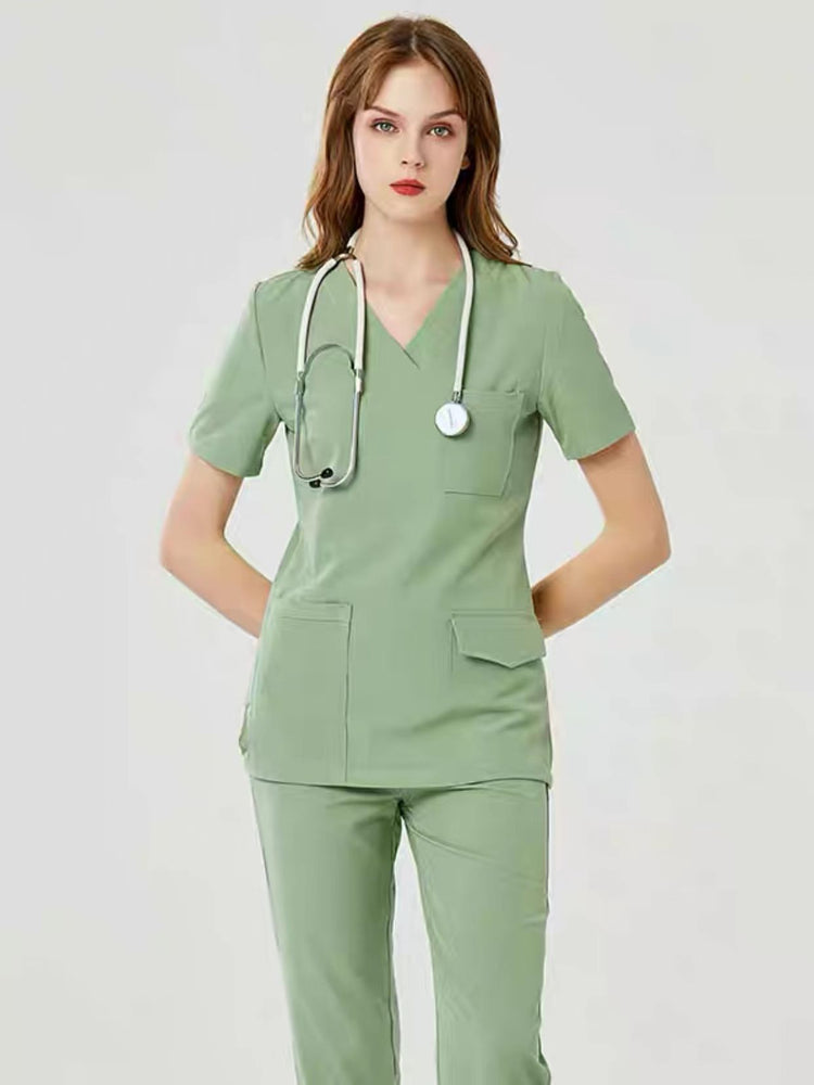 Operating Room Surgical Clothing Short Sleeve Set