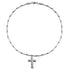 Mens Fashion Cross Pendant Necklace With Diamonds