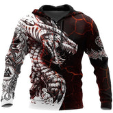 Hoodies For Men Cool Animal-print Street