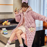 Wearable Warm Winter Home Clothing Set